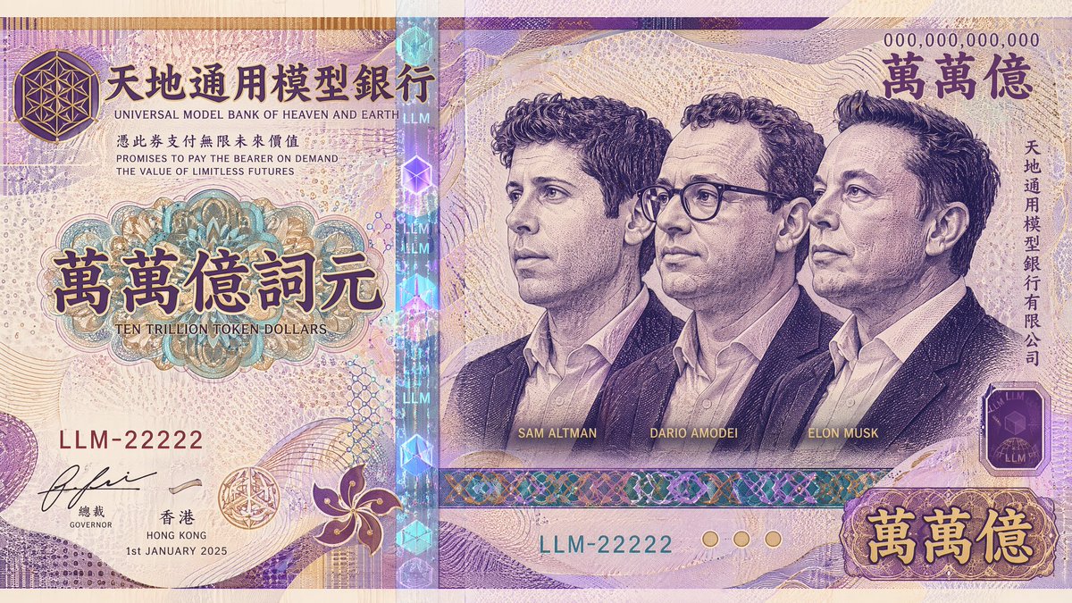AI Token 肖像冥币