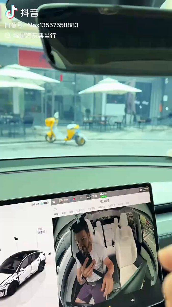 Tesla Car Interior Modification