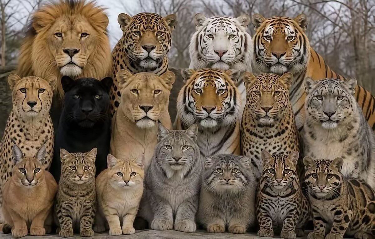 猫科动物大家庭
