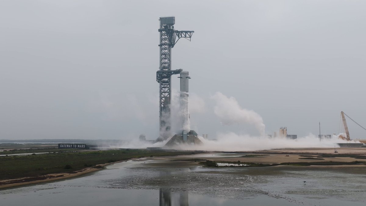 SpaceX Starship火箭发射