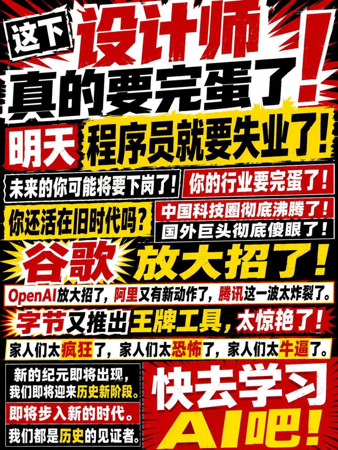 设计师的末日？AI时代来临！